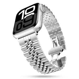 Goof 5Bead Rolex Strap suitable for Apple Watch Series 10 46mm