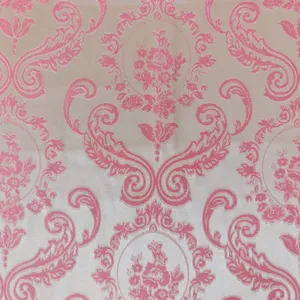 پارچه مبل عرض 1.5 متر مدل ترمه کد 2 رنگ مسی