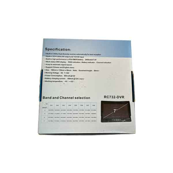 قیمت و مشخصات ضبط کننده ویدیویی مدل RC732 - زیراکو