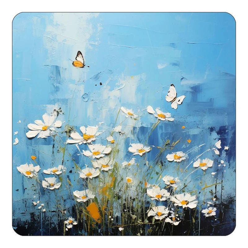 مگنت کاکتی طرح نقاشی رنگ روغن مدل mp71231