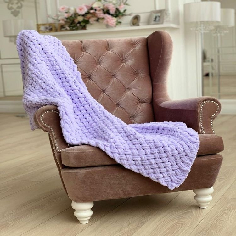 شال مبل و تخت مدل puffy سایز 90 * 100 سانتیمتر