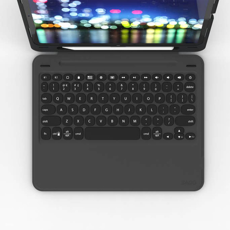 کیف کلاسوری کیبورددار زگ مدل book go مناسب برای تبلت اپل Ipad Pro 12.9 2018