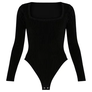 بادی آستین بلند زنانه مدل B1102-BL