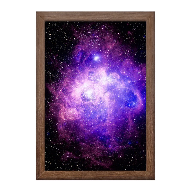 تابلو خندالو طرح کهکشان و سیاره ها کد 25381