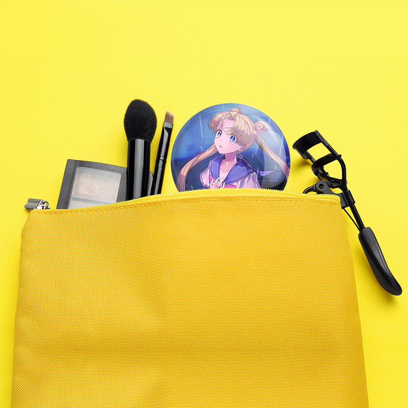 آینه جیبی خندالو مدل اوساگی تسوکینو انیمه Sailor Moon کد 17420 آینه جیبی خندالو مدل اوساگی تسوکینو انیمه Sailor Moon کد 17420
