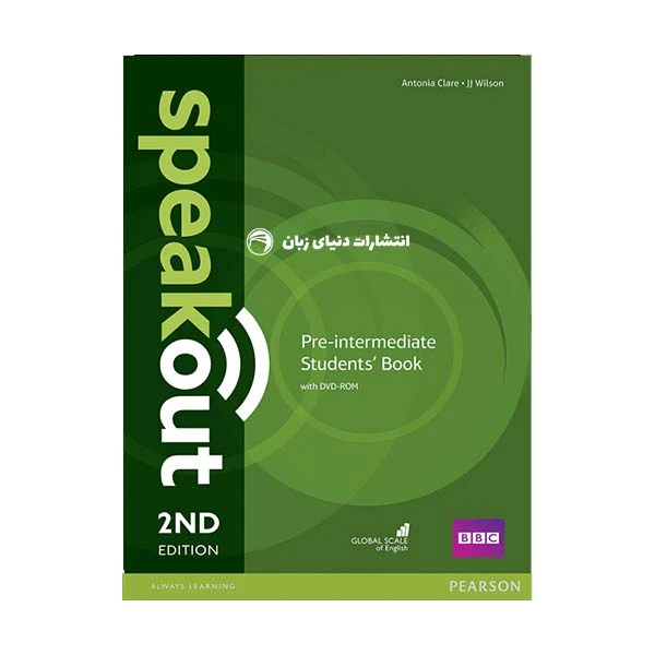 کتاب Speakout pre-intermediate 2nd اثر Antonia Clare and J.J.Wilson انتشارات دنیای زبان 