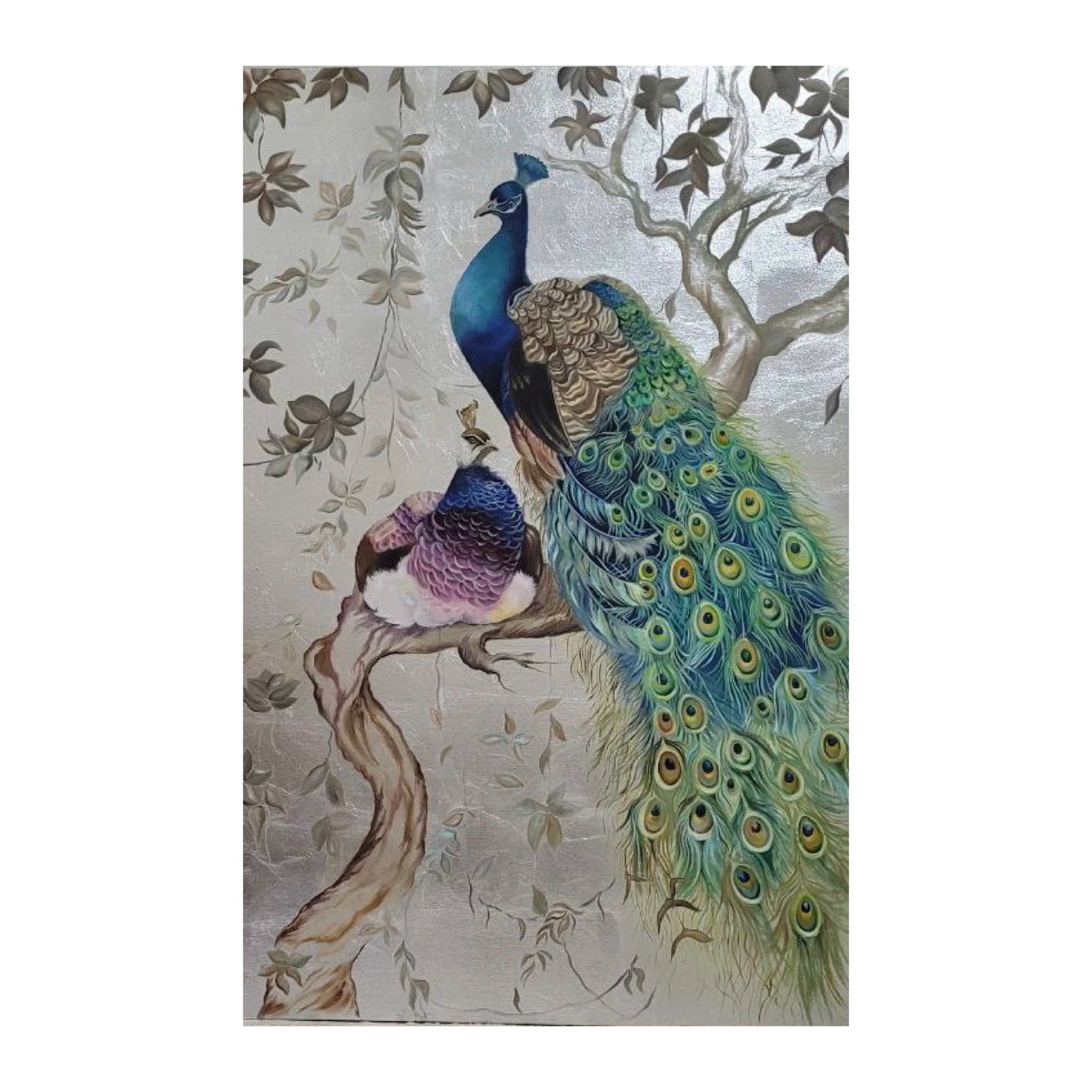 نکته خرید - قیمت روز تابلو نقاشی طرح طاووس خرید