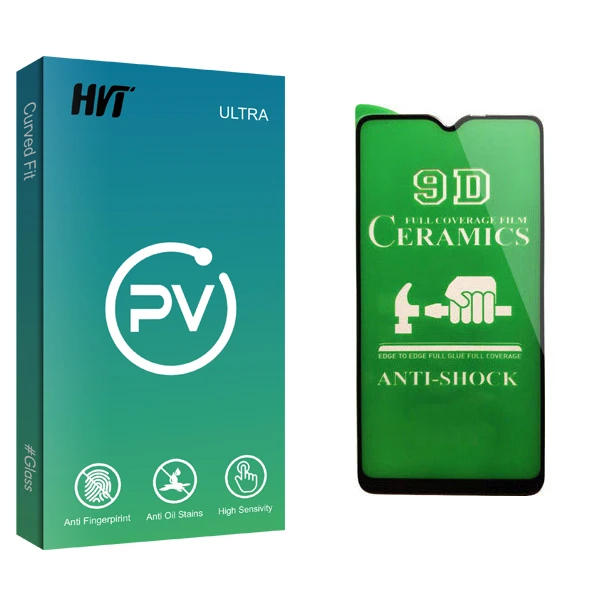 محافظ صفحه نمایش سرامیکی اچ وی تی مدل PV glass مناسب برای گوشی موبایل شیائومی Poco M3