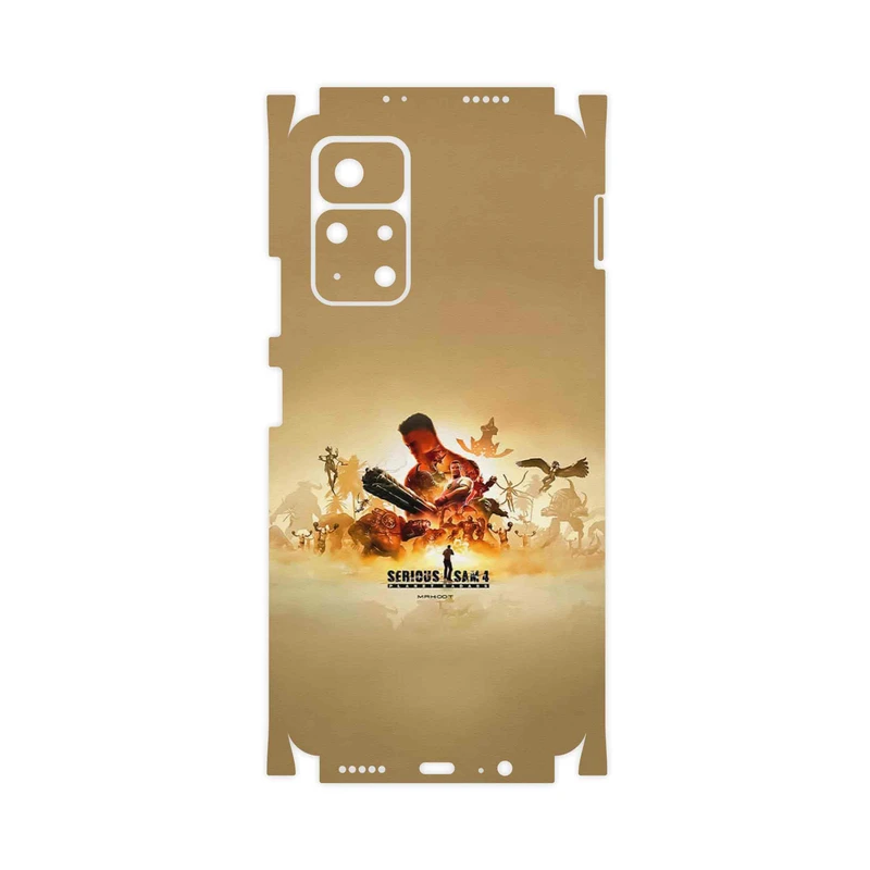 برچسب پوششی ماهوت مدل Serious Sam Game Series-FullSkin مناسب برای گوشی موبایل شیائومی Poco M4 Pro 5G