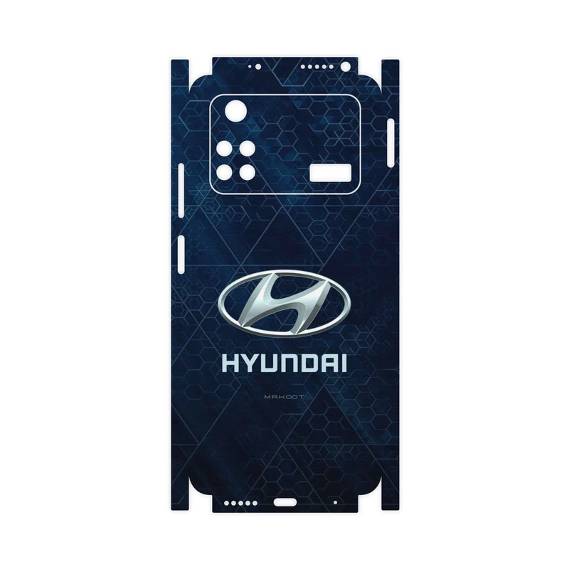 برچسب پوششی ماهوت مدل Hyundai-Logo-FullSkin مناسب برای گوشی موبایل شیائومی Poco M4 Pro 4G