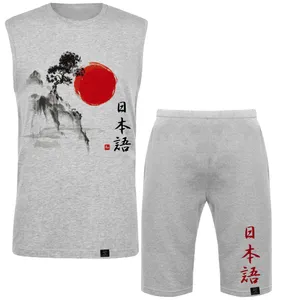 ست تاپ و شلوارک مردانه 27 مدل Japan کد MH310