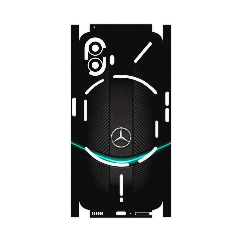برچسب پوششی ماهوت مدل Mercedes_Benz-FullSkin مناسب برای گوشی موبایل ناتینگ Phone 2
