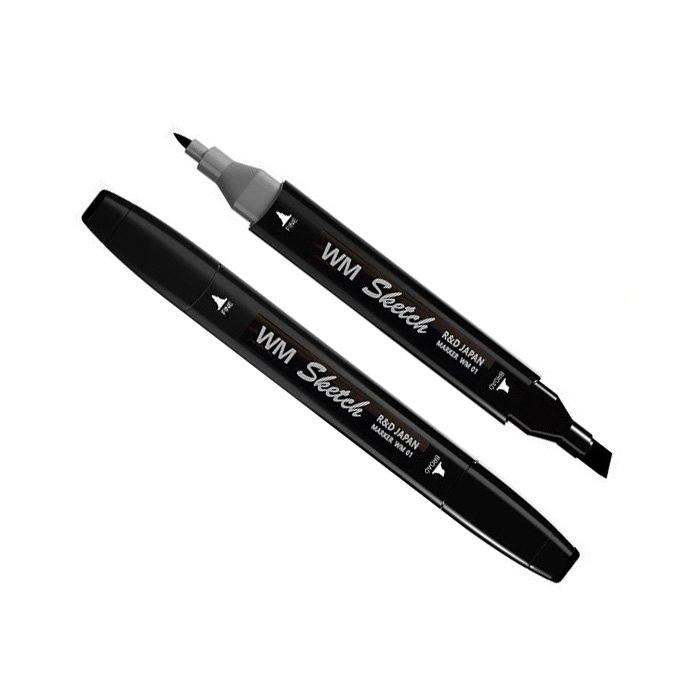 ماژیک راندو مدل WM مدل  دو سر