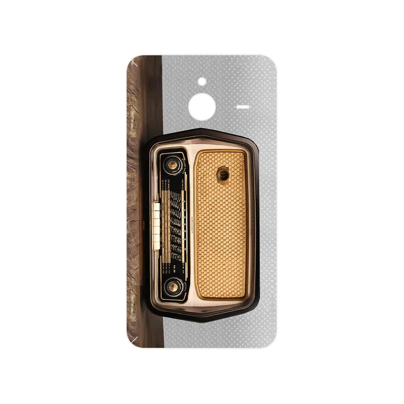 برچسب پوششی ماهوت مدل Radio Nostalgia مناسب برای گوشی موبایل مایکروسافت Lumia 640 XL