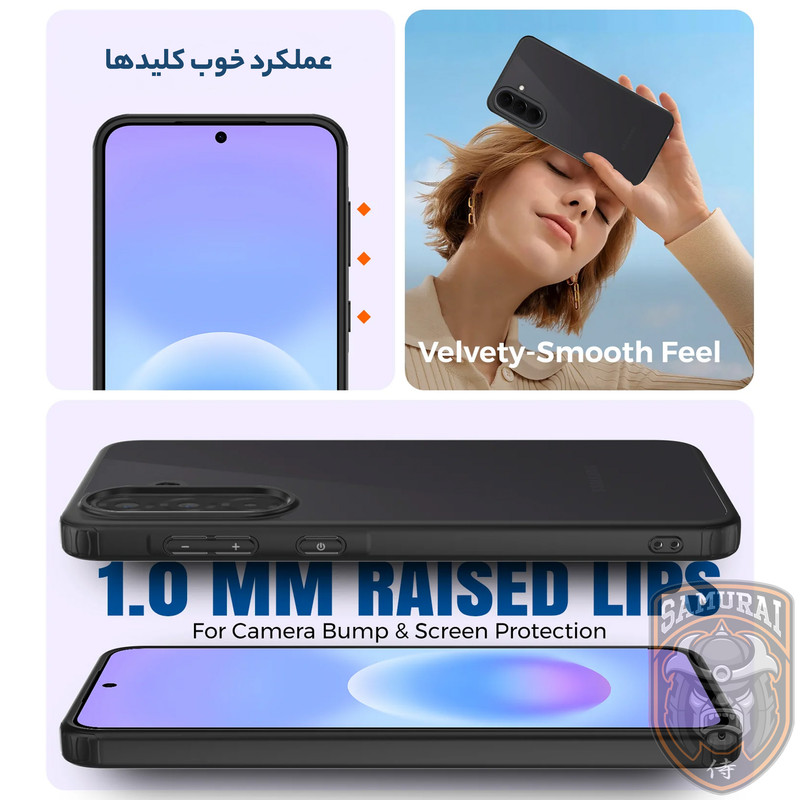 کاور سامورایی مدل Specter مناسب برای گوشی موبایل سامسونگ Galaxy A57 5G