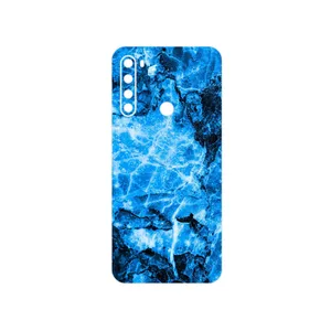 MAHOOT Blue Marble Cover Sticker for Xiaomi Redmi Note 8 2021