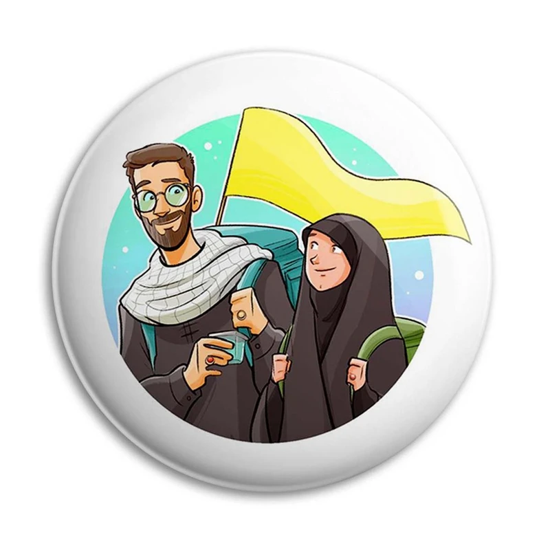 مگنت پرمانه طرح حجاب کد pmag.24037