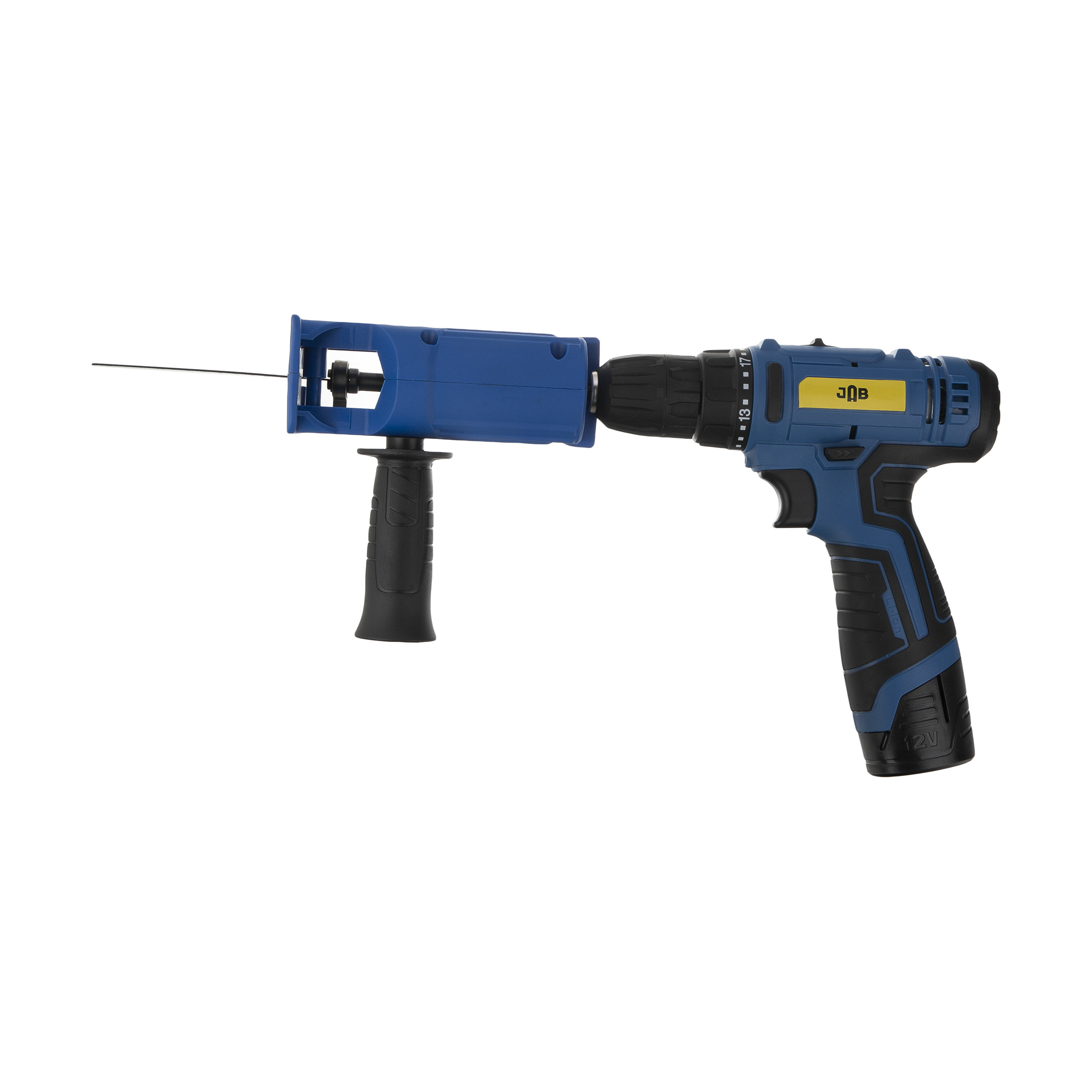 مبدل دریل به اره عمودبر جاب مدل JB-8000 به همراه تیغه اره عمود بر مجموعه 4 عددی مبدل دریل به اره عمودبر جاب مدل JB-8000 به همراه تیغه اره عمود بر مجموعه 4 عددی