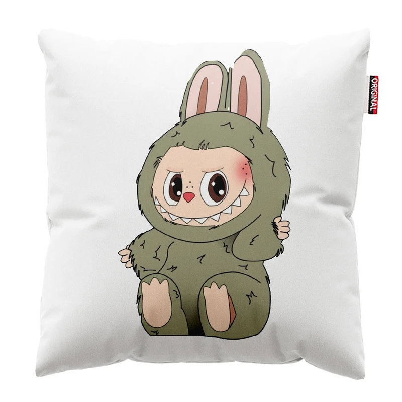 کوسن پاد آفرین طرح لبوبو کد 31 سایز 30* 30 سانتی متر