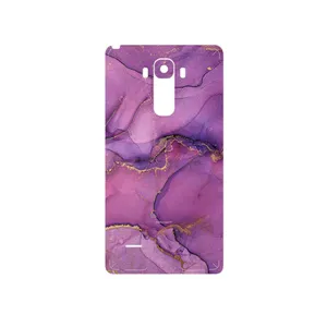 MAHOOT Purple Marble Cover Sticker for LG G4 Stylus