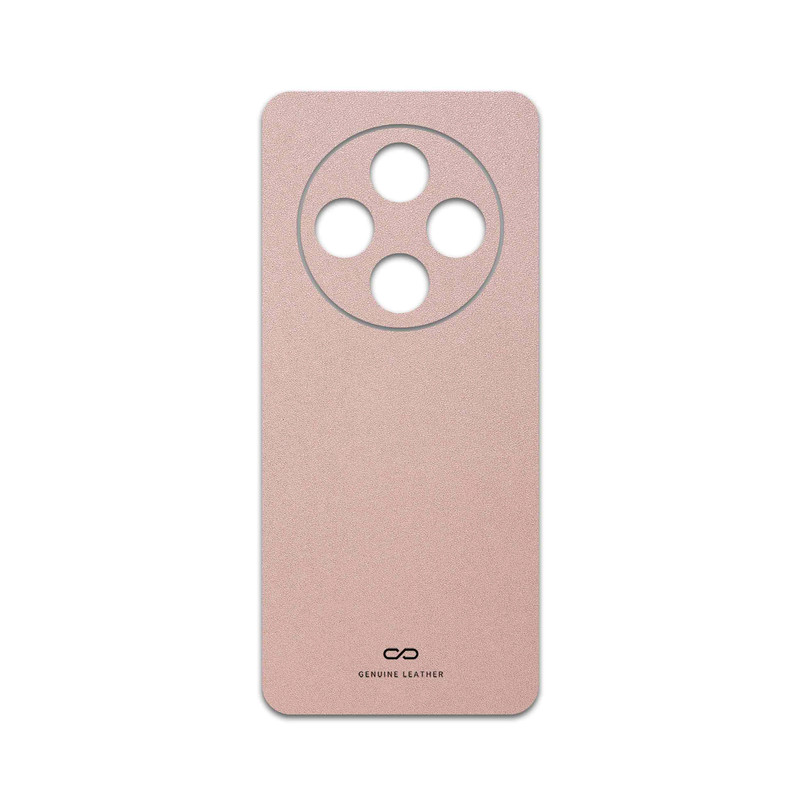 برچسب پوششی ماهوت مدل Rose-Gold-Leather مناسب برای گوشی موبایل شیائومی Poco C75