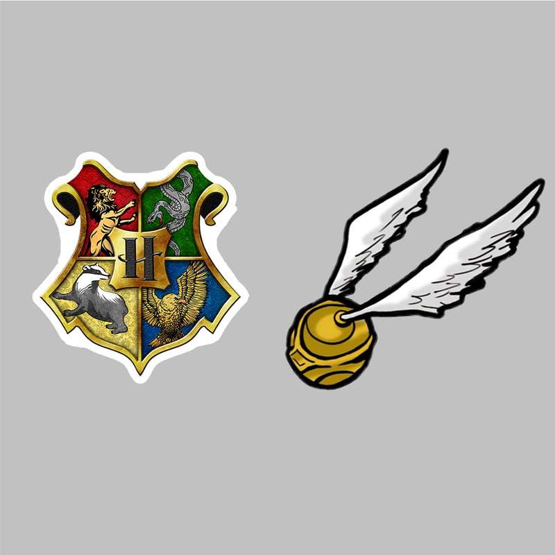 استیکر لپ تاپ طرح هری پاتر مدل harry potter-2222185 مجموعه 2 عددی