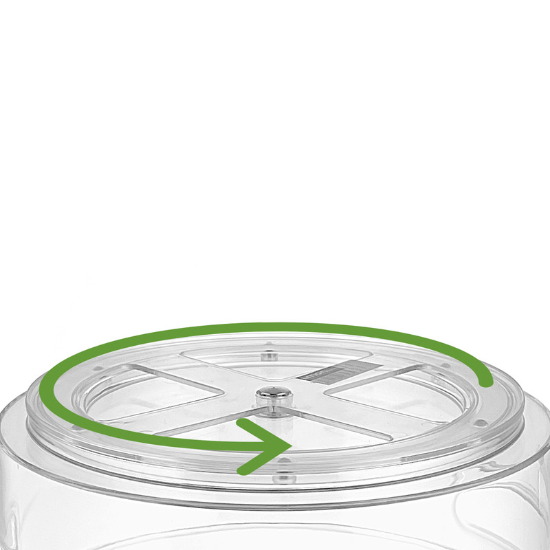 باکس نظم دهنده لیمون مدل چرخشی بطری داخل یخچال