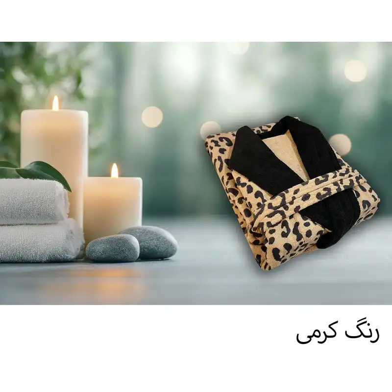 حوله پالتویی تالیس مدل پلنگی سایز 125