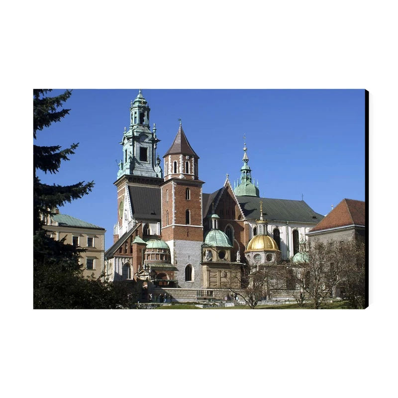 تابلو شاسی عرش طرح گردشگری لهستان مدل قلعه واول کد As5949