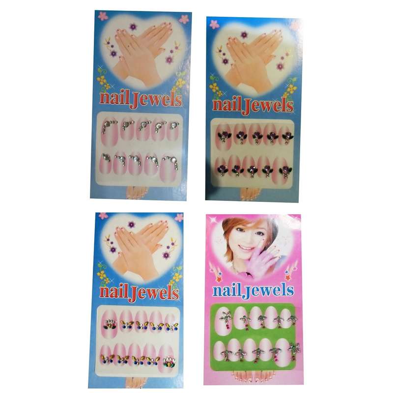 نگین ناخن مدل 04 مجموعه 4 عددی