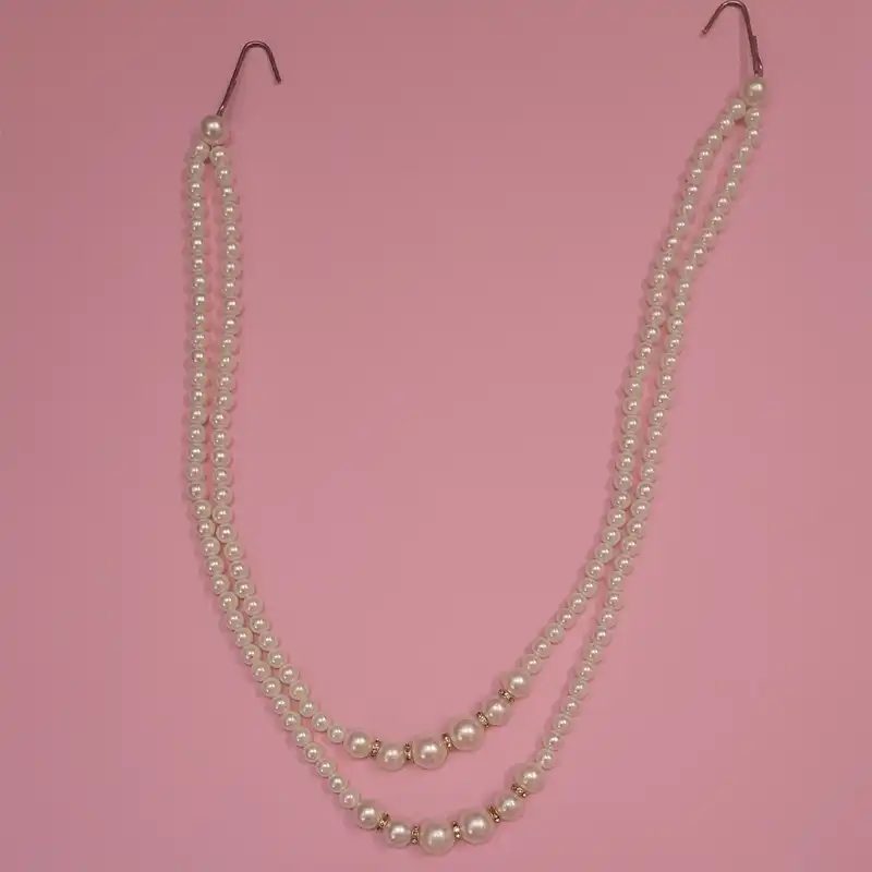 پرده جمع کن مدل مروارید دو خط بسته 2 عددی