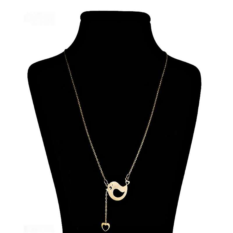 گردنبند نقره زنانه طرح گنجشک گردنبند نقره زنانه طرح گنجشک