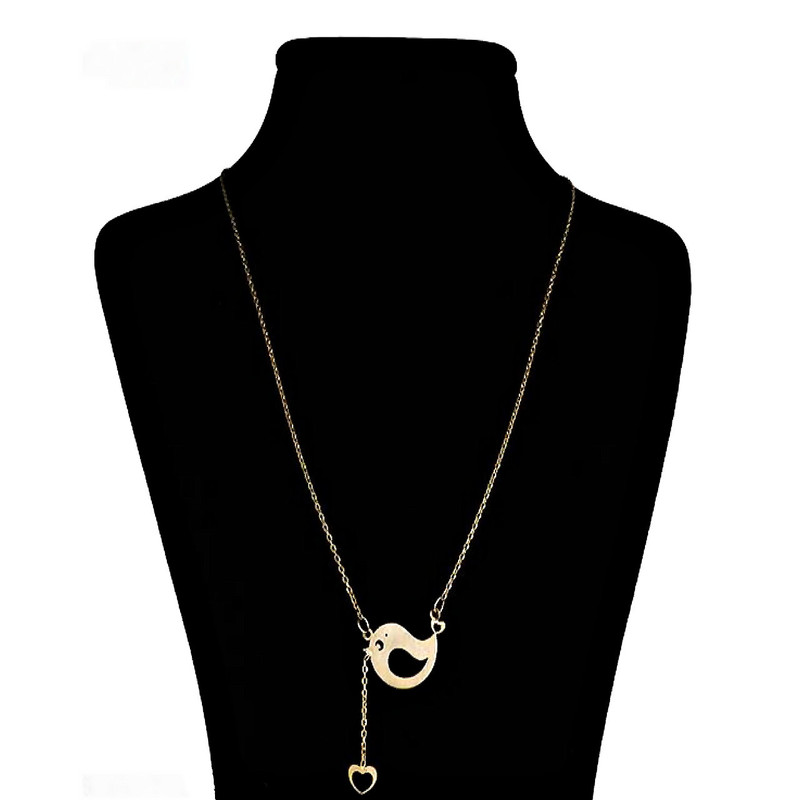 گردنبند نقره زنانه طرح گنجشک گردنبند نقره زنانه طرح گنجشک