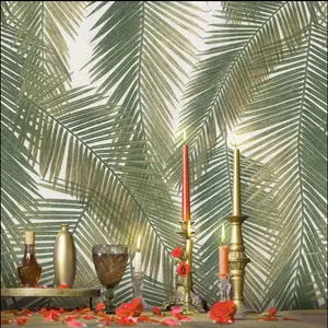 کاغذ دیواری مدل شاخ و برگ هاوایی کد 8094