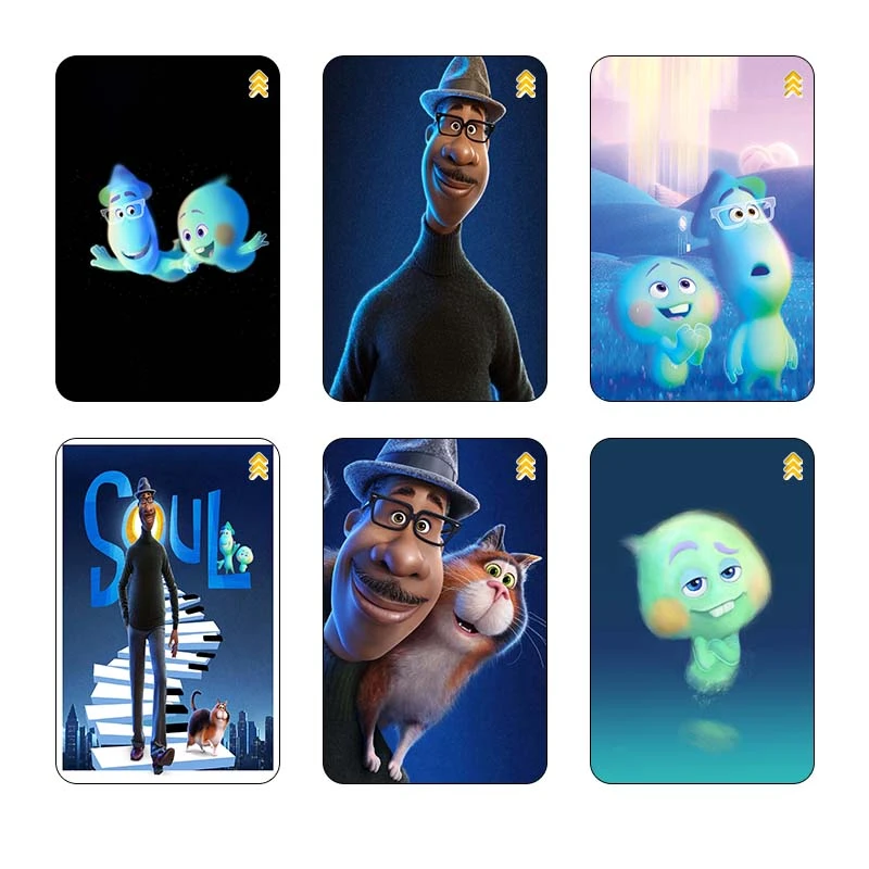 استيکر کارت کارنيکا طرح روح Soul کد 56358 مجموعه 6 عددی