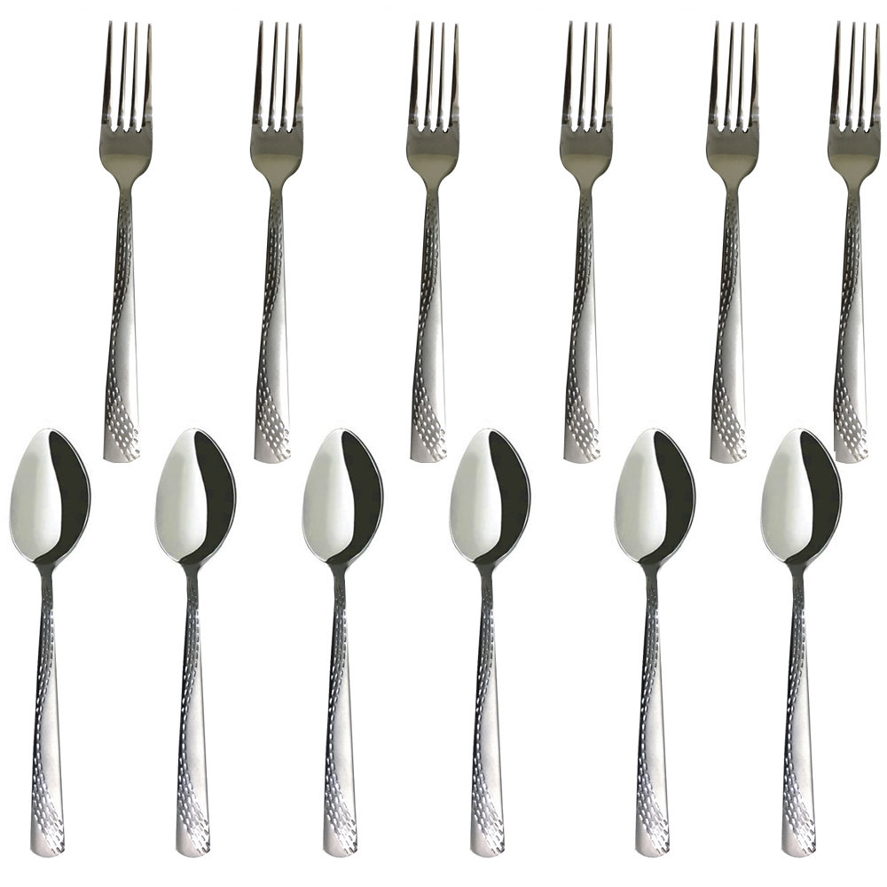 سرویس قاشق و چنگال 12 پارچه ساپر مدل کارل اشمیت کد 1