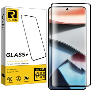 محافظ صفحه نمایش راندیکا مدل (4G) Premium Curve مناسب برای گوشی موبایل شیائومی Redmi Note 14 Pro