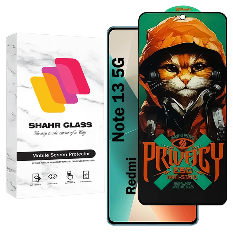محافظ صفحه نمایش شهر گلس مدل CATPRV مناسب برای گوشی موبایل شیائومی Redmi Note 13 5G
