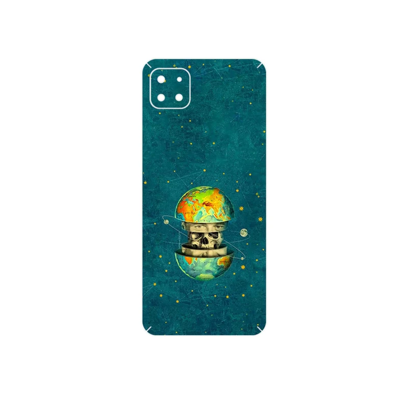 برچسب پوششی ماهوت مدل Collage of Earth Face مناسب برای گوشی موبایل سامسونگ Galaxy A22 5G