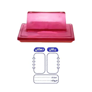 مهر حس آمیزی مدل کمک آموزشی طرح یکان و دهگان در کادر