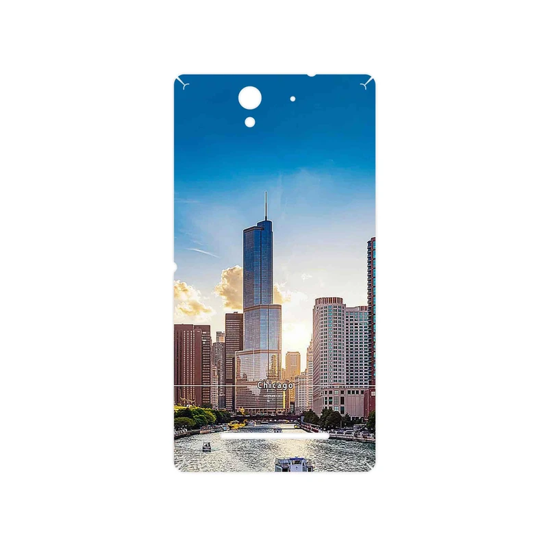 برچسب پوششی ماهوت مدل City of Chicago مناسب برای گوشی موبایل سونی Xperia C3 Dual