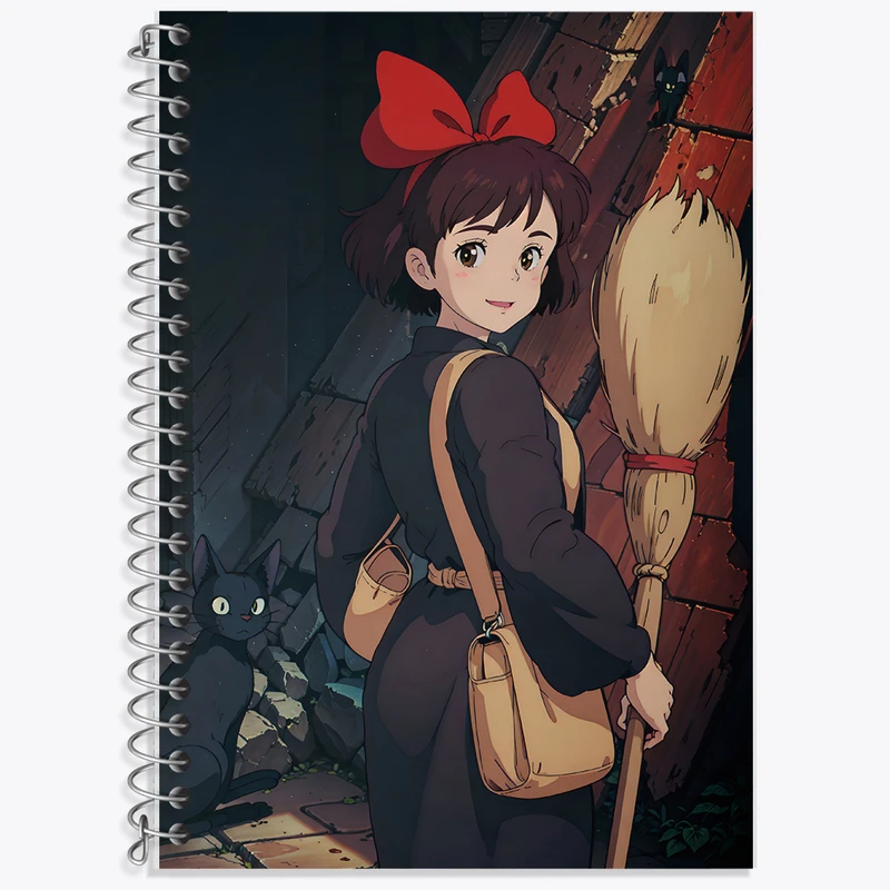 دفتر لغت 50 برگ خندالو طرح انیمه سرویس تحویل کیکی کد N4294