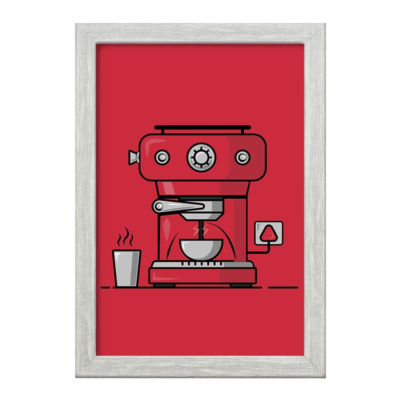 تابلو خندالو طرح دستگاه قهوه ساز کد 27622