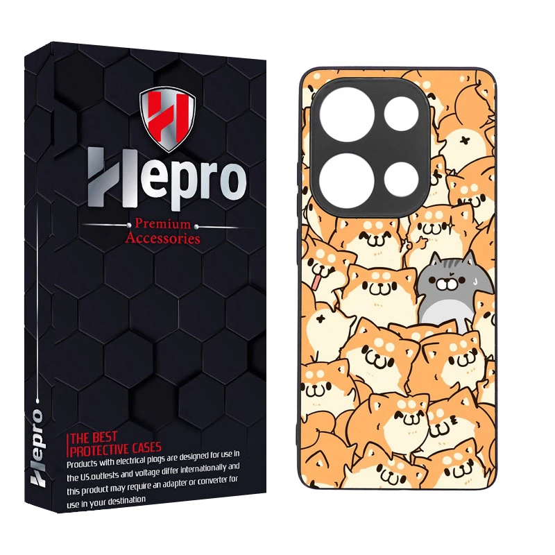 کاور هپرو طرح فانتزی مدل TPU مناسب برای گوشی موبایل شیائومی Redmi Note 13 Pro 4G