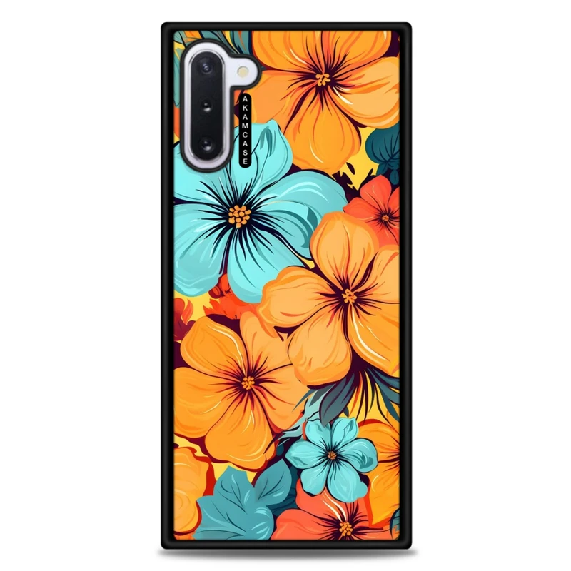 کاور آکام مدل AMC-WSGN10-FLOWERS-38 مناسب برای گوشی موبایل سامسونگ Galaxy Note 10