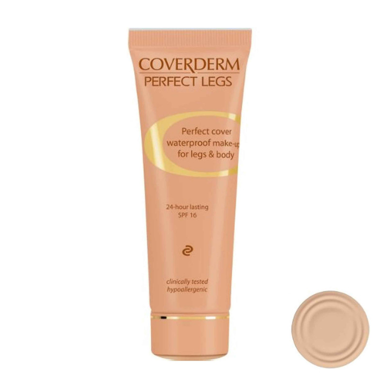 کرم پودر بدن و پا کاوردرم مدل Perfect Legs شماره 01 حجم 50 میلی لیتر