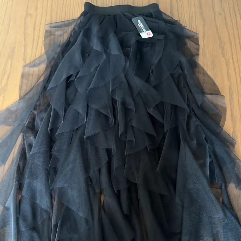 دامن زنانه مدل والان دار بلند کد bb100