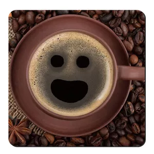  زیر لیوانی طرح فنجان قهوه کد nzl280