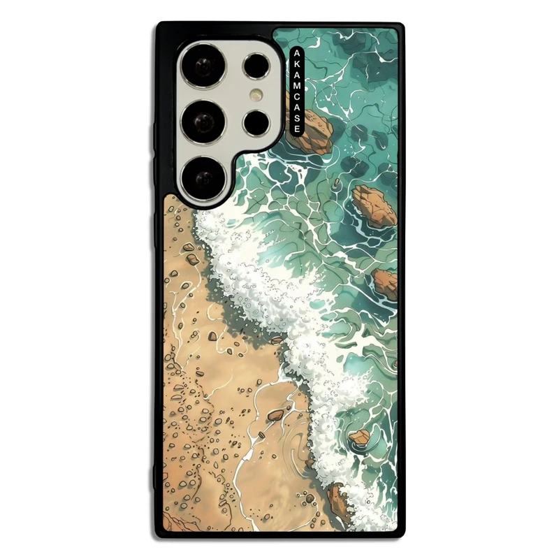 کاور آکام مدل AMC-WSGS23U-NATURE-13 مناسب برای گوشی موبایل سامسونگ Galaxy S23 Ultra