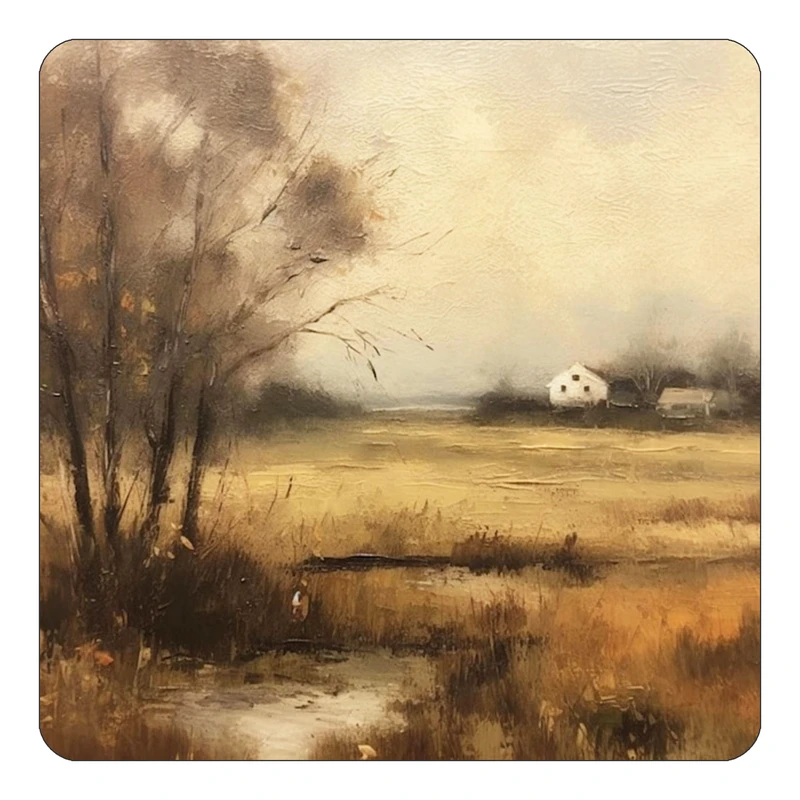 مگنت کاکتی طرح نقاشی رنگ روغن مدل mp71607